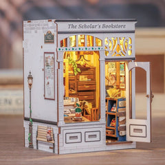 DIY Book Nook Kit - The Scholar's Bookstore
