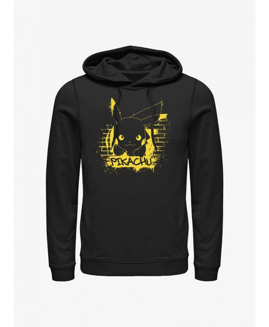 Unique Pokemon Pikachu Graffiti Hoodie $11.00 Hoodies