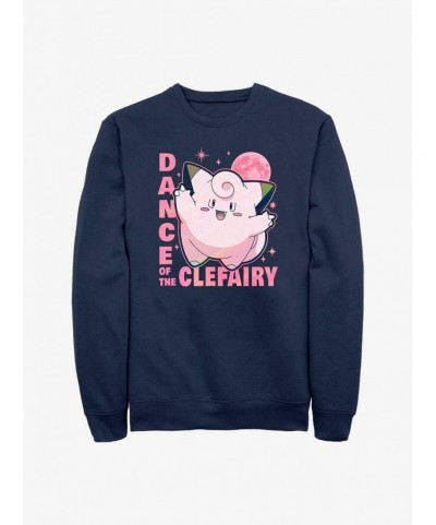 Hot Selling Pokemon Clefairy Dance Sweatshirt $12.66 Sweatshirts