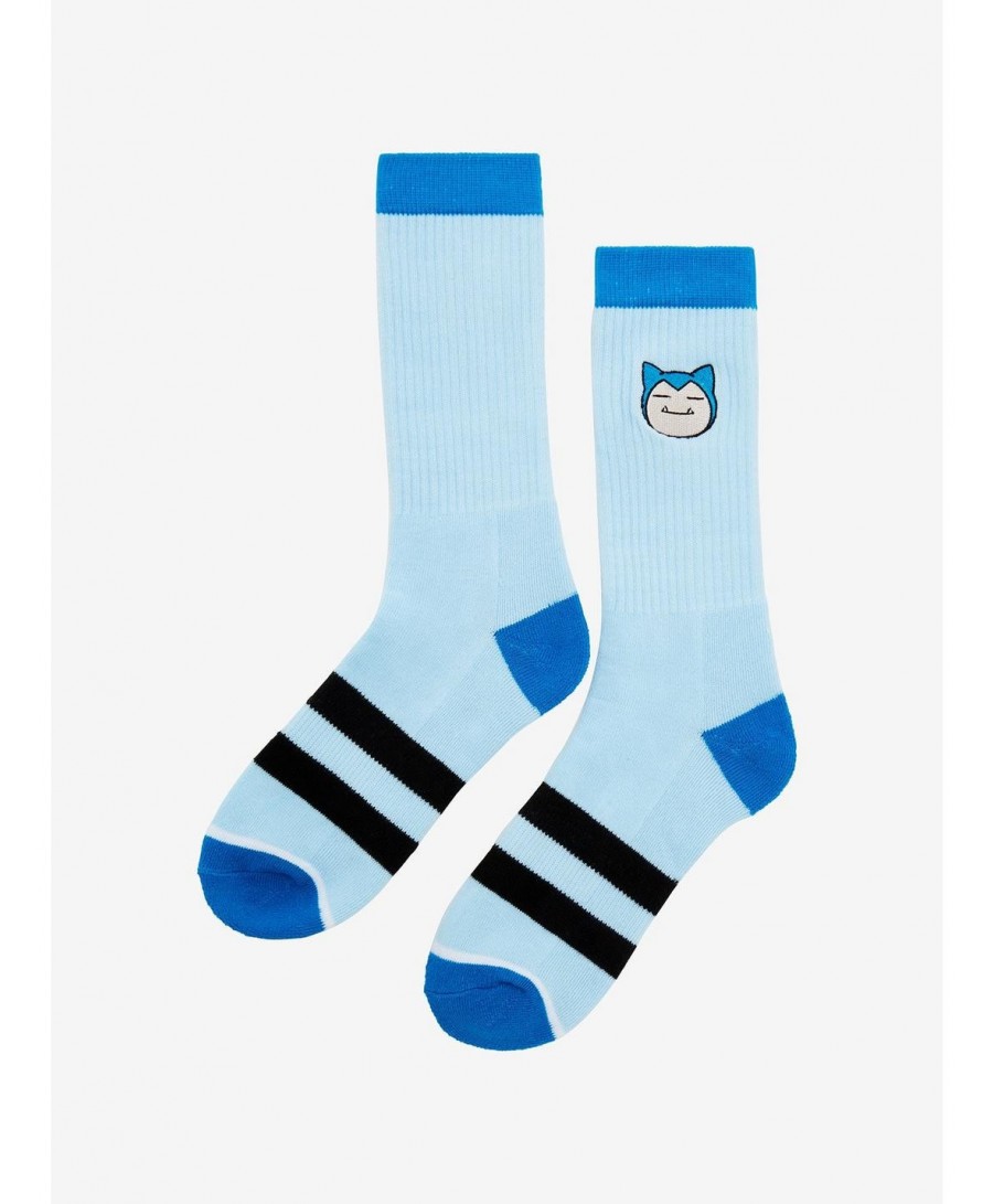 Flash Sale Pokemon Snorlax Crew Socks $2.99 Socks