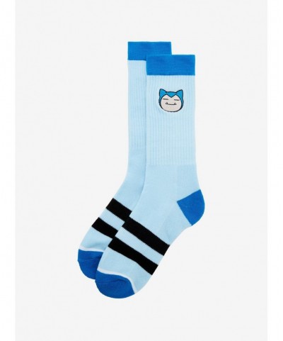 Flash Sale Pokemon Snorlax Crew Socks $2.99 Socks