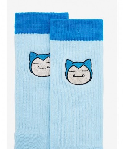 Flash Sale Pokemon Snorlax Crew Socks $2.99 Socks