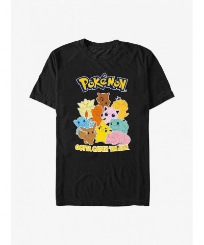 Clearance Pokemon Gotta Catch 'Em All T-Shirt $6.36 T-Shirts