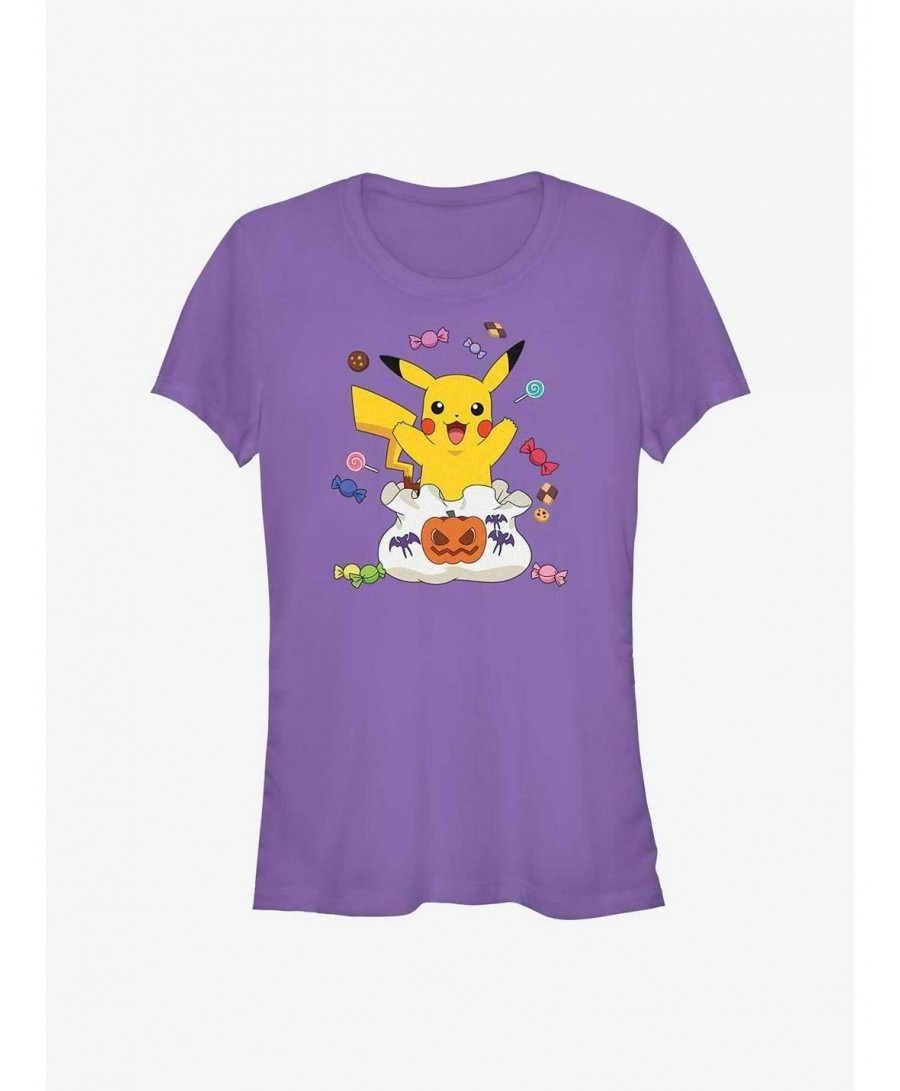 Exclusive Pokemon Pikachu Candy Girls T-Shirt $5.40 T-Shirts