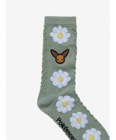 Pre-sale Pokemon Eevee Daisy Crew Socks $2.06 Socks