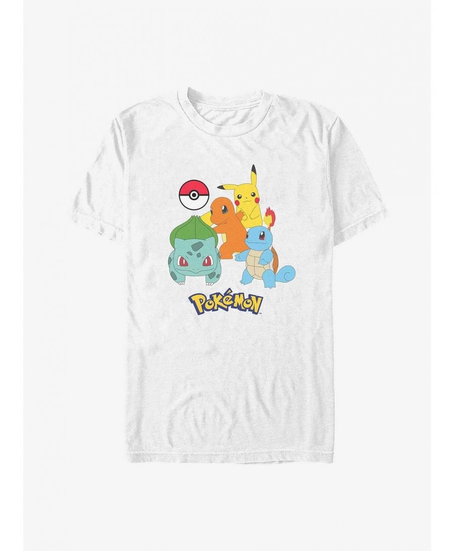 High Quality Pokemon Pokeball Group T-Shirt $6.19 T-Shirts