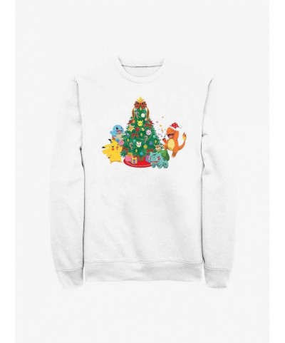 Seasonal Sale Pokemon Christmas Tree Sweatshirt $8.78 Sweatshirts