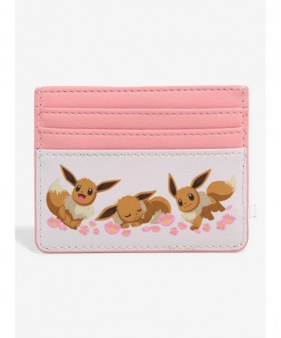 Seasonal Sale Loungefly Pokemon Eevee Sakura Cardholder $4.38 Others