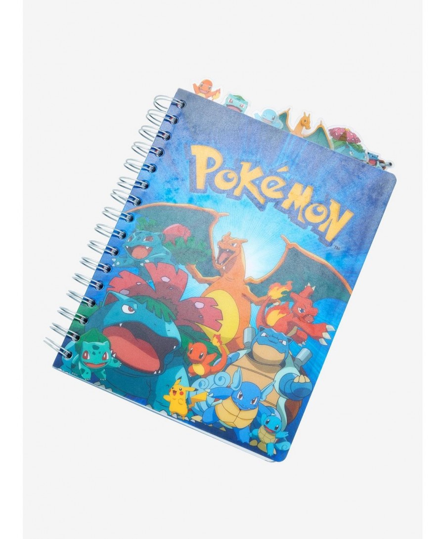 Value Item Pokemon Kanto Starters Tabbed Journal $3.67 Others