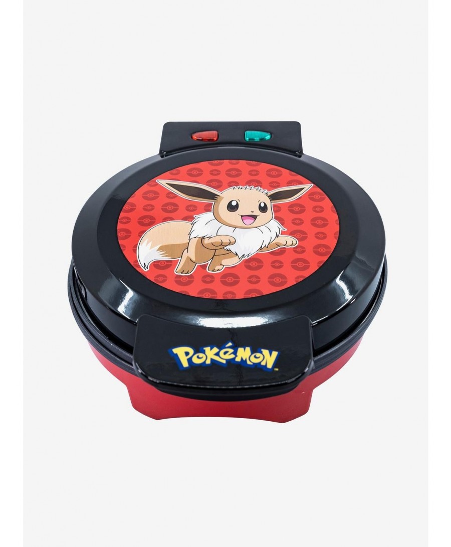 Limited Time Special Pokémon Eevee Waffle Maker $13.77 Makers