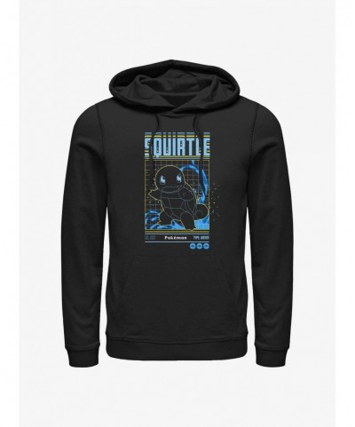 Crazy Deals Pokemon Squirtle Grid Hoodie $15.40 Hoodies