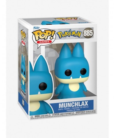 Unique Funko Pokemon Pop! Games Munchlax Vinyl Figure $4.76 Figures