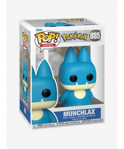 Unique Funko Pokemon Pop! Games Munchlax Vinyl Figure $4.76 Figures