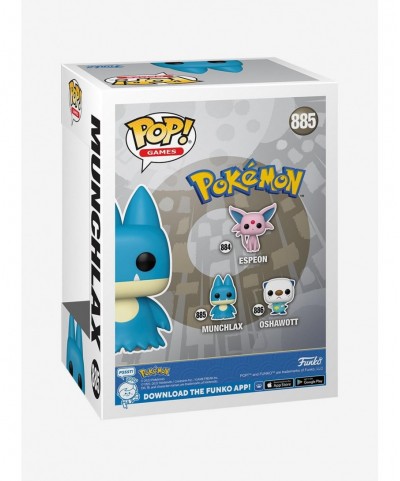 Unique Funko Pokemon Pop! Games Munchlax Vinyl Figure $4.76 Figures