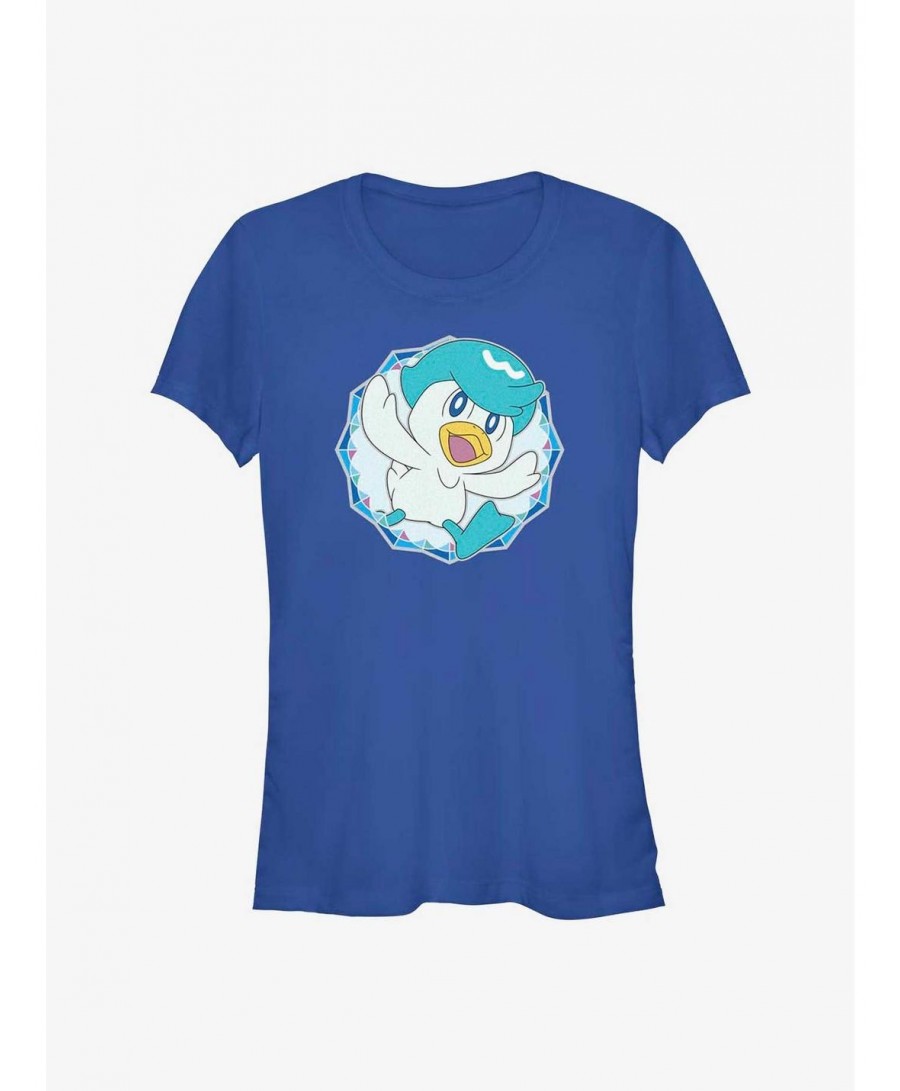 Hot Selling Pokemon Quaxly Sparkle Girls T-Shirt $5.93 T-Shirts