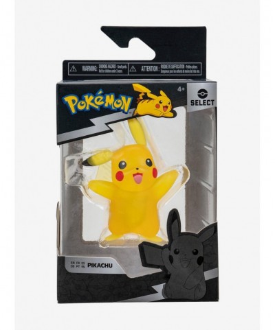 Unique Pokemon Select Battle Translucent Pikachu Figure $2.80 Figures