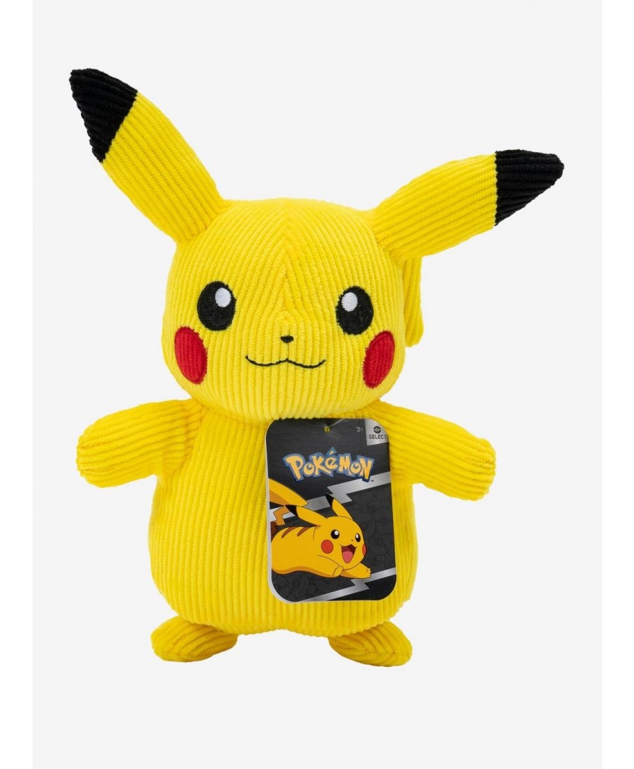 Value Item Pokemon Pikachu Corduroy Plush $7.49 Plush