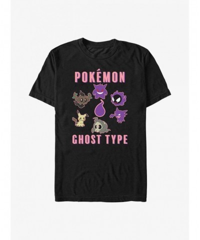 Exclusive Price Pokemon Ghost Type T-Shirt $5.52 T-Shirts