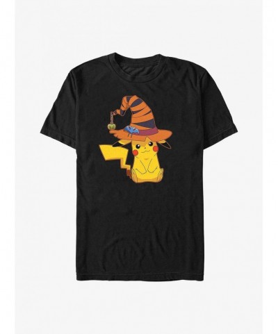 Flash Sale Pokemon Pikachu Witch T-Shirt $7.53 T-Shirts