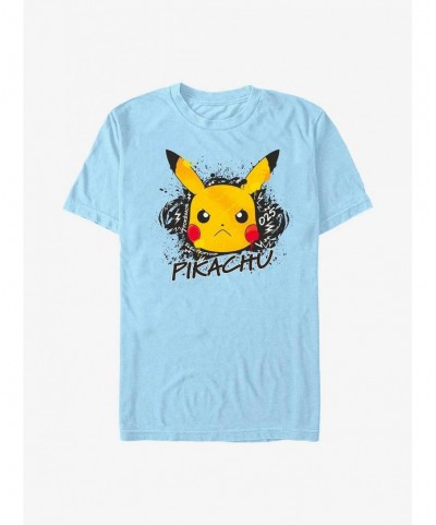 Limited Time Special Pokemon Angry Pikachu T-Shirt $5.52 T-Shirts