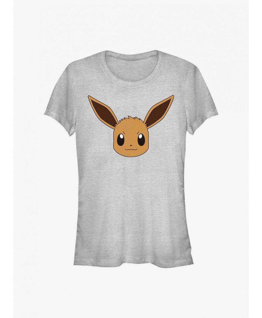 Exclusive Pokemon Eevee Face Girls T-Shirt $7.67 T-Shirts