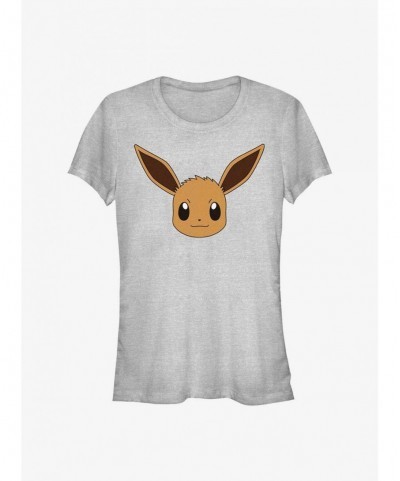 Exclusive Pokemon Eevee Face Girls T-Shirt $7.67 T-Shirts