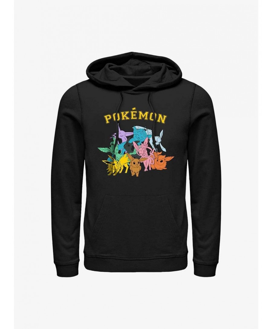 Festival Price Pokemon Eeveelutions Hoodie $10.69 Hoodies