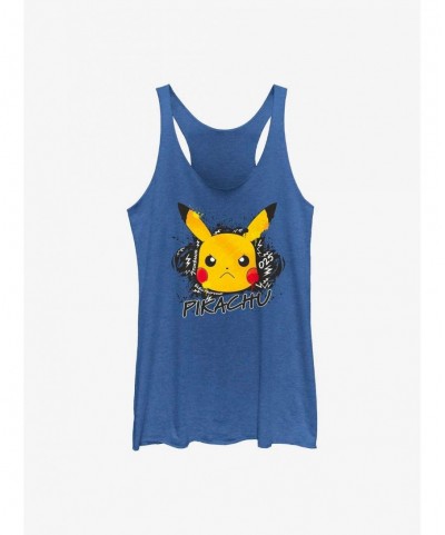 Value for Money Pokemon Angry Pikachu Girls Tank $6.53 Tanks