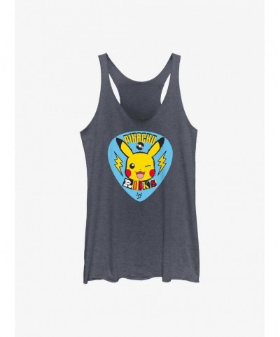 Exclusive Price Pokemon Pikachu Rocks Girls Tank $6.53 Tanks