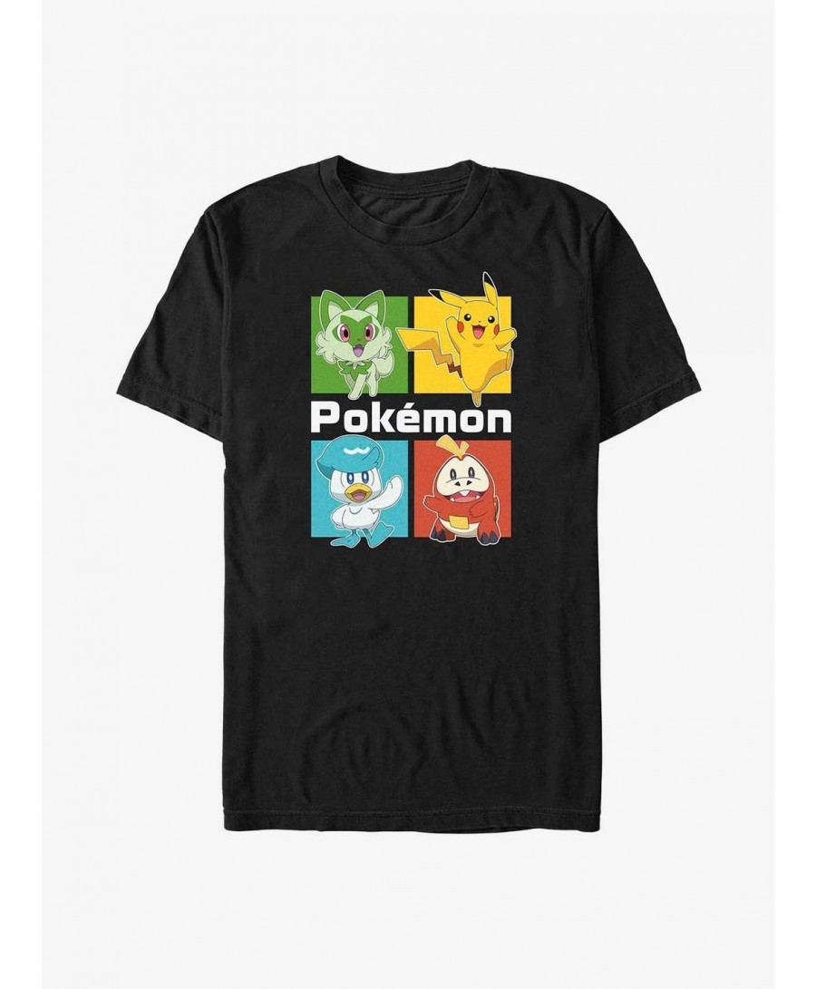 Absolute Discount Pokemon Newest Starters T-Shirt $5.02 T-Shirts