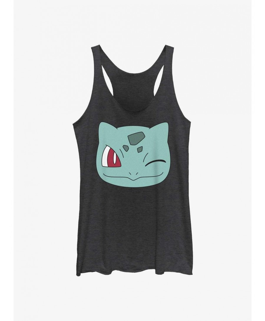 Exclusive Pokemon Bulbasaur Wink Face Girls Tank $6.35 Tanks