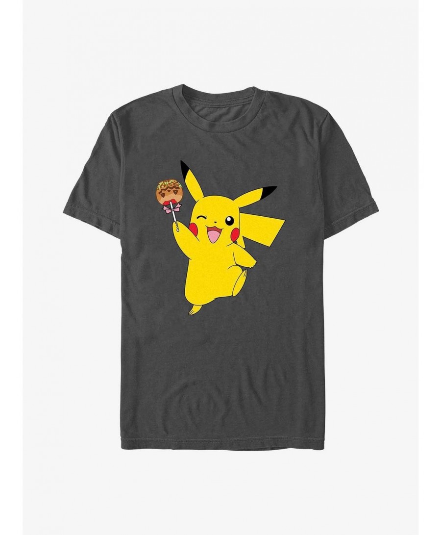 Value Item Pokemon Caramel Apple Pikachu T-Shirt $5.52 T-Shirts