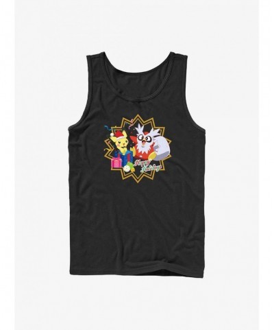 Hot Selling Pokemon Pichu and Delibird Holiday Party Tank $8.72 Tanks