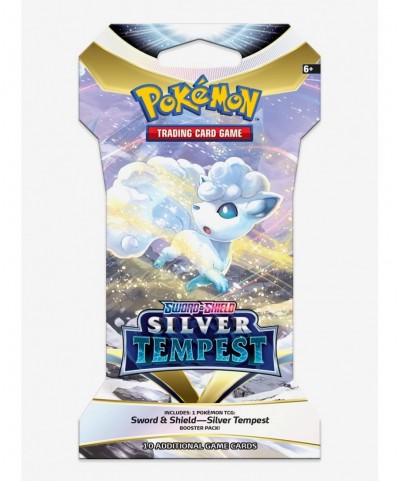 Cheap Sale Pokemon Trading Card Game: Sword & Shield Silver Tempest Booster Pack $2.07 Others