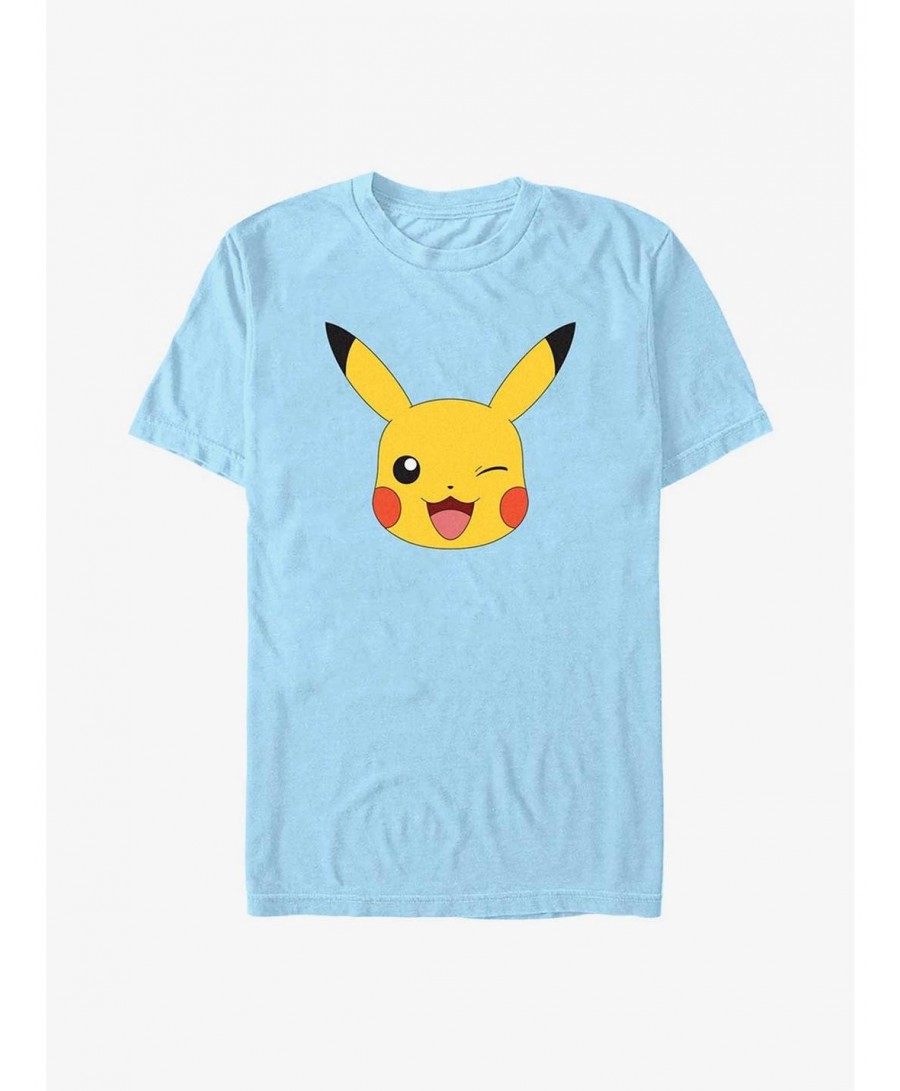 Value for Money Pokemon Pikachu Big Face T-Shirt $5.35 T-Shirts