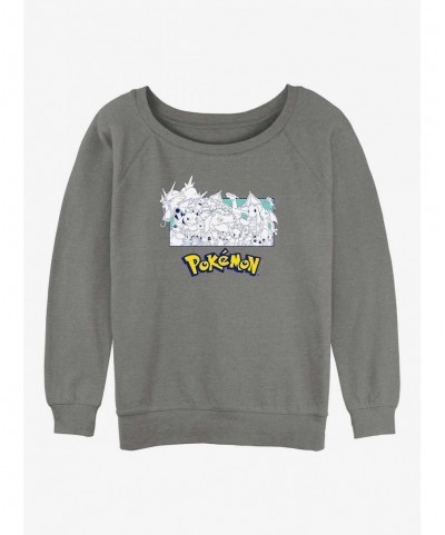 Special Pokemon The Classics Girls Slouchy Sweatshirt $12.14 Sweatshirts