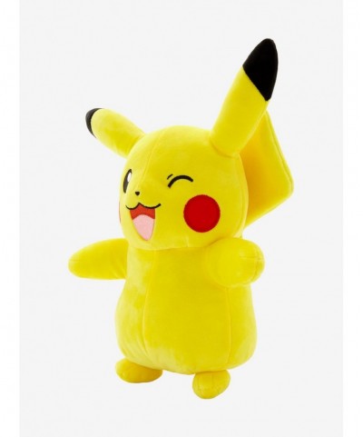 Crazy Deals Pokemon Pikachu Smiling Winking Plush $8.55 Plush