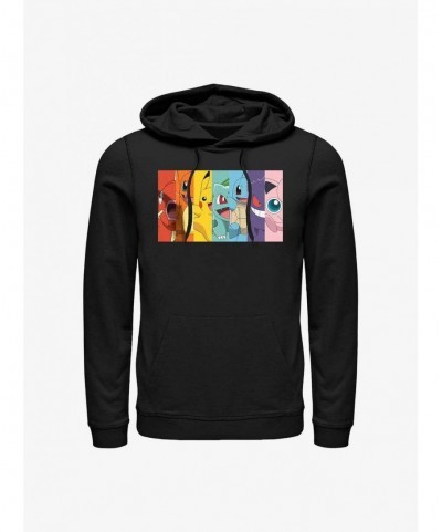 Flash Sale Pokemon Rainbow Panels Hoodie $11.63 Hoodies