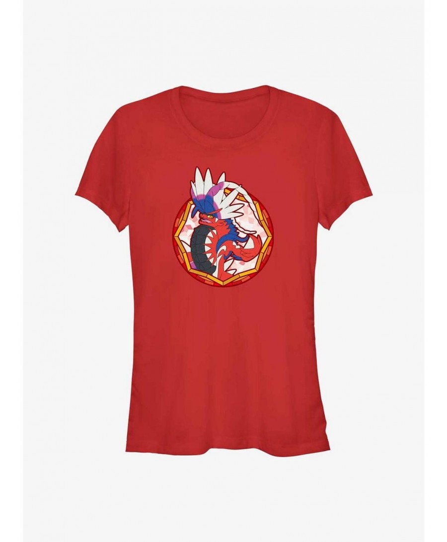 Fashion Pokemon Koraidon Sparkle Girls T-Shirt $8.19 T-Shirts