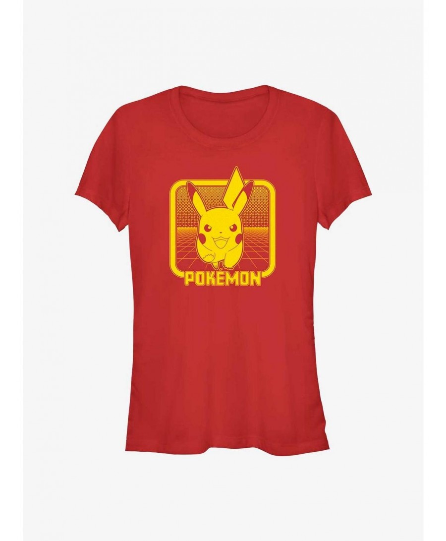 Pre-sale Pokemon Digital Pikachu Girls T-Shirt $6.27 T-Shirts