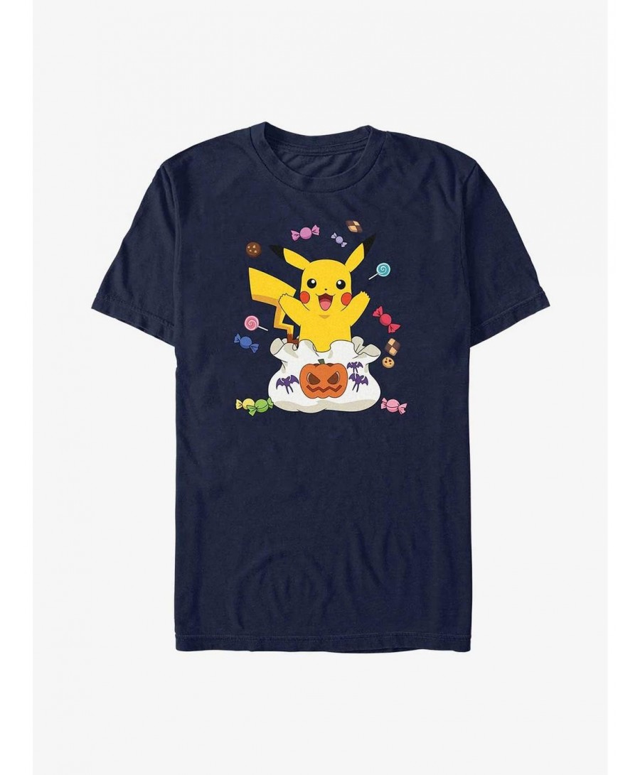 Big Sale Pokemon Pikachu Candy T-Shirt $8.37 T-Shirts