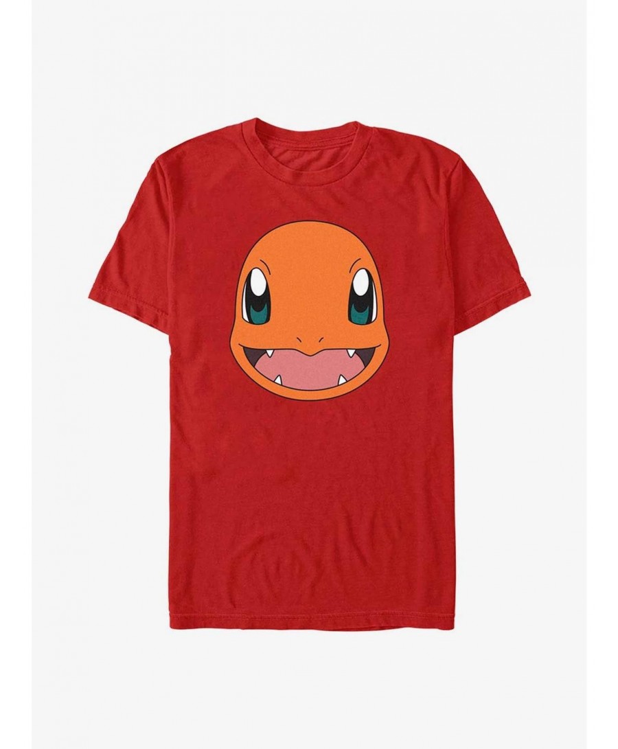 Exclusive Price Pokemon Charizard Face T-Shirt $7.36 T-Shirts