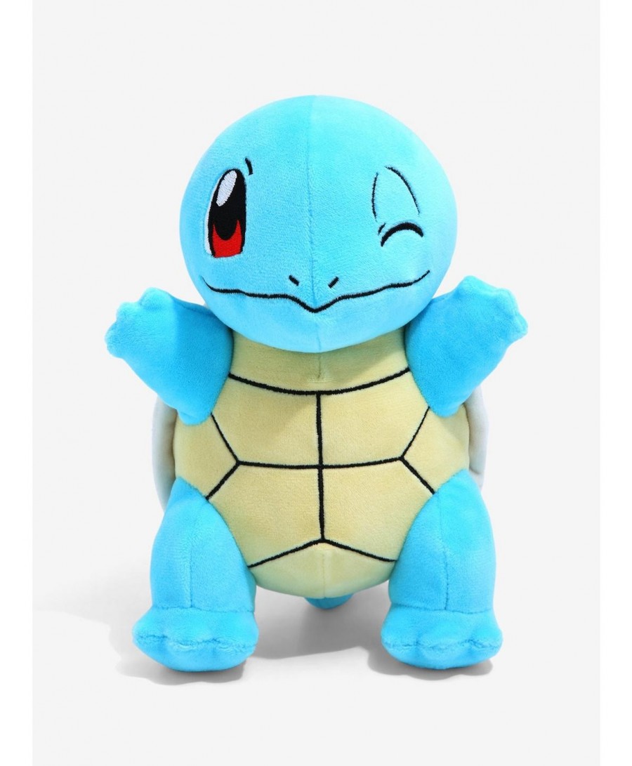 Wholesale Pokemon Squirtle Winking Plush $6.58 Plush