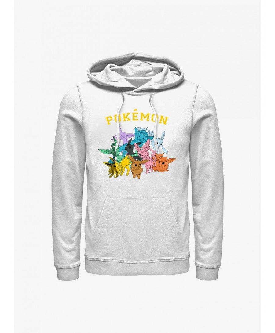 Unique Pokemon Eeveelutions Hoodie $11.63 Hoodies