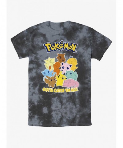 Special Pokemon Gotta Catch 'Em All Tie-Dye T-Shirt $5.98 T-Shirts