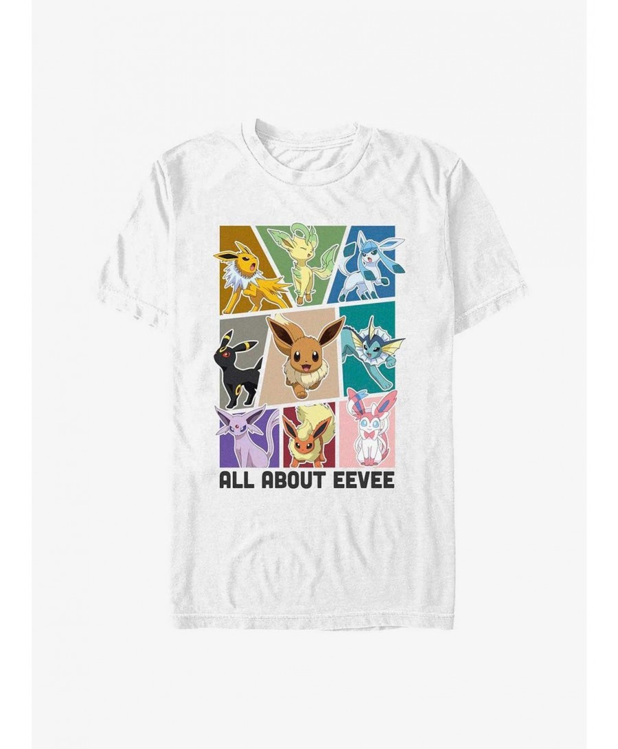 Flash Sale Pokemon Eeveelution T-Shirt $8.03 T-Shirts