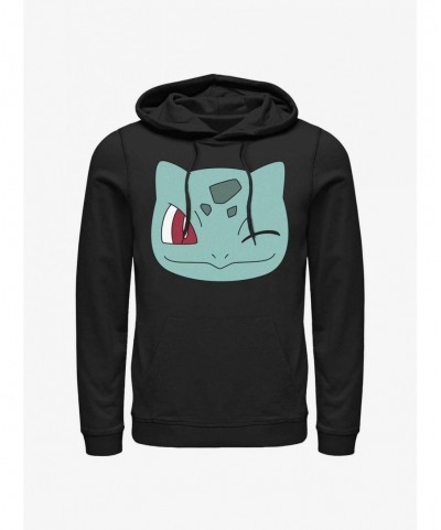 Low Price Pokemon Bulbasaur Wink Face Hoodie $12.26 Hoodies