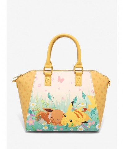 Exclusive Loungefly Pokemon Eevee & Pikachu Satchel Bag $27.45 Bags