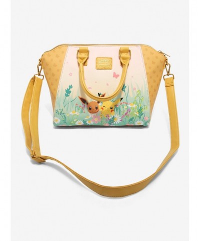 Exclusive Loungefly Pokemon Eevee & Pikachu Satchel Bag $27.45 Bags