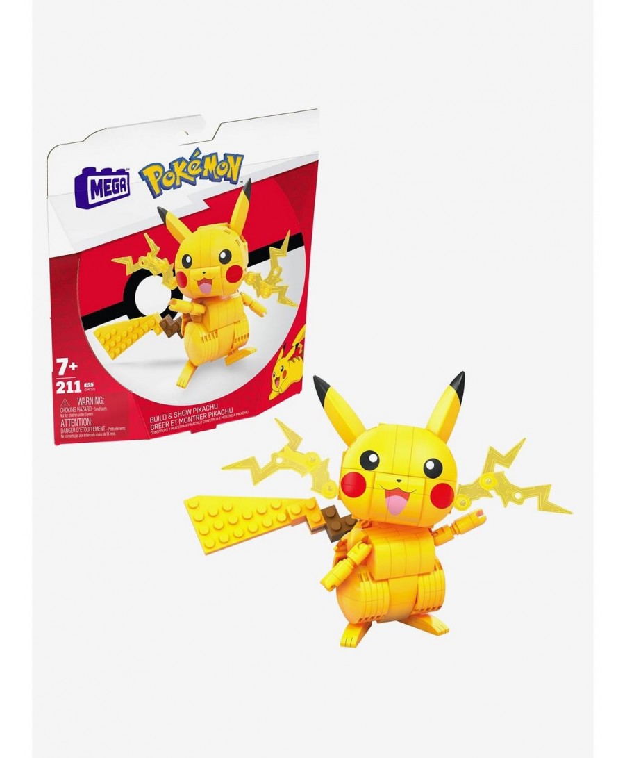 Value Item MEGA Pokemon Pikachu Building Set $8.76 Building Set